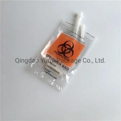 Plastic Kangroo Specimen Transfer Polyethylene Bag