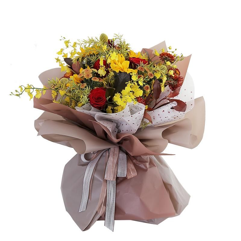 Custom Wrapping Tissue Gift Paper Wrapping Waterproof Flower Wrapping Paper Roll