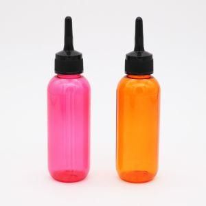 60ml Salon Hair Color Dye Squeeze Bottle Empty Serum Cream Oil Bottle with Dropper