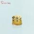 15g Gold Empty Plastic Cream Jar for Cosmetic Products