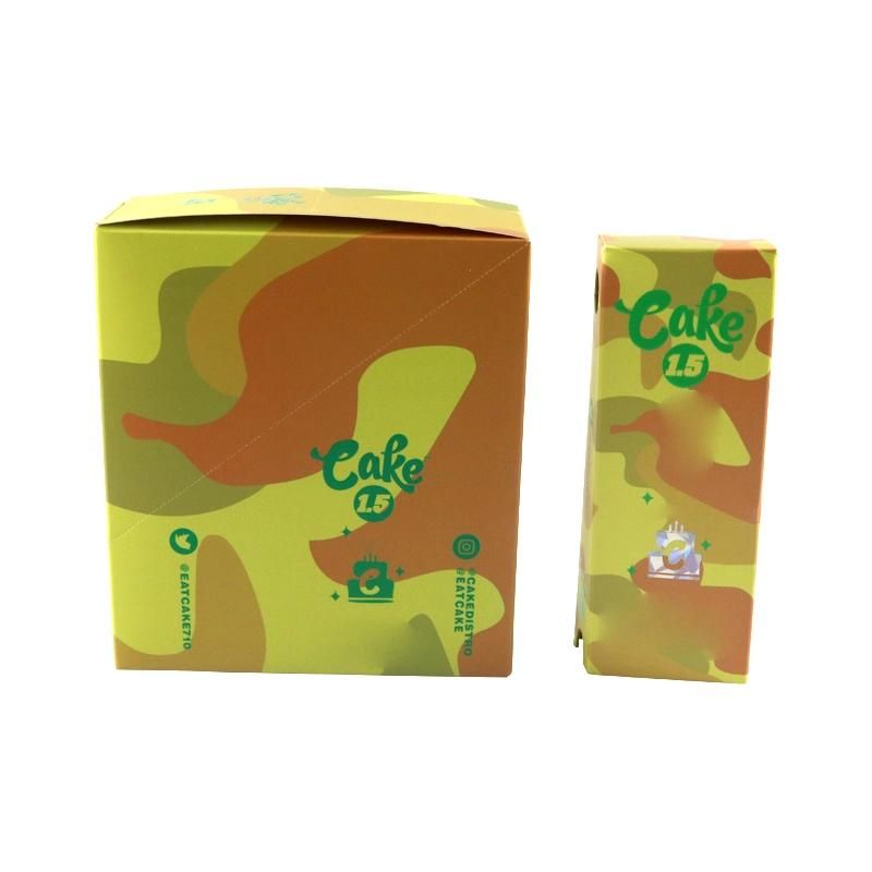 USA Hot Selling 1.5ml Cake Pod Vape 15colors with Package