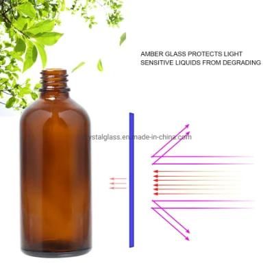2oz Clear Glass Spray Bottles for Essential Oils, Small Spray Bottle with Plastic Sprayer