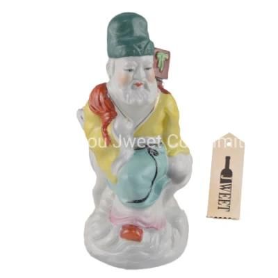 Custom Ceramic 1750ml Rum Bottle Hand Made Rum Bottle Decanter