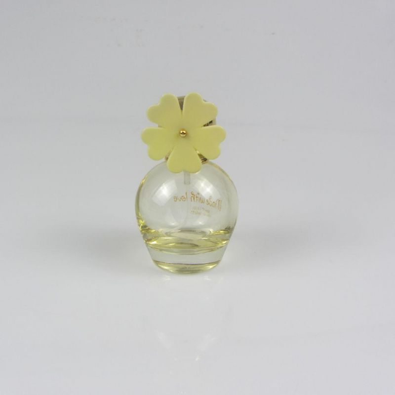 Clear Perfume Essential Oil Glass Bottle 35ml