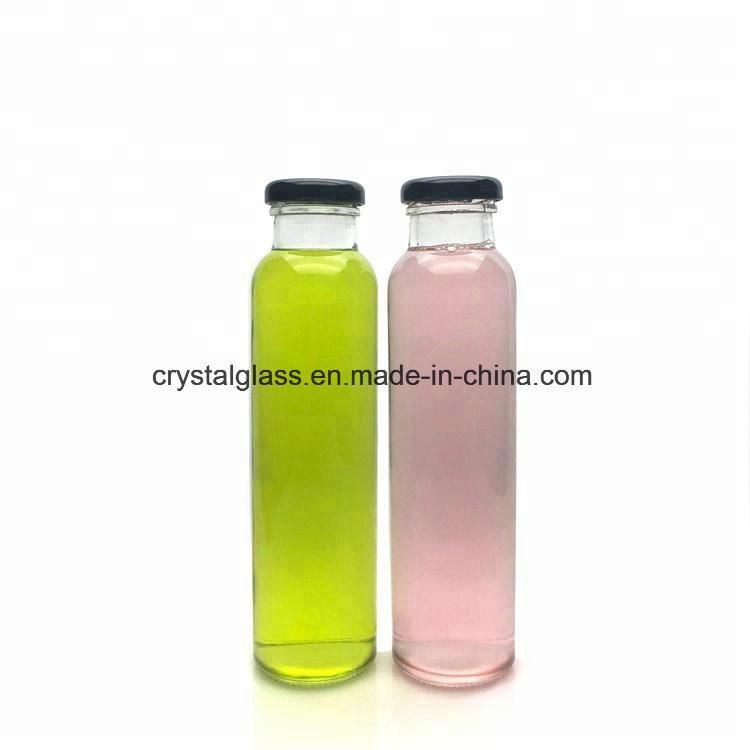 250ml 300ml Empty Soda Water Drinking Glass Bottle for Juice
