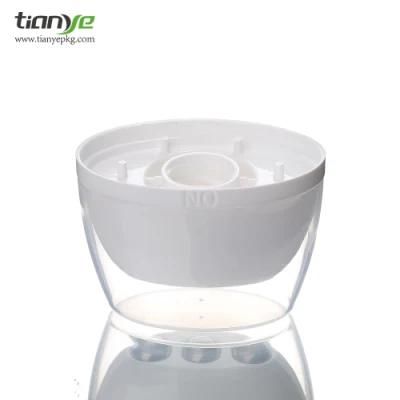 50 mm 200 Ml Pink Plastic Packaging Tube with Roll on Cap (3 balls)