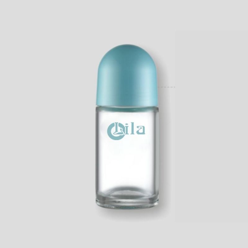 Glass Roller Bottle with Gemstone/Jade/Crystal Ball