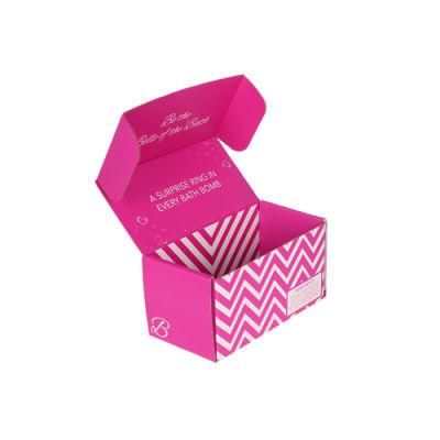 Small Corrugated Shipping Box with Logo Printing