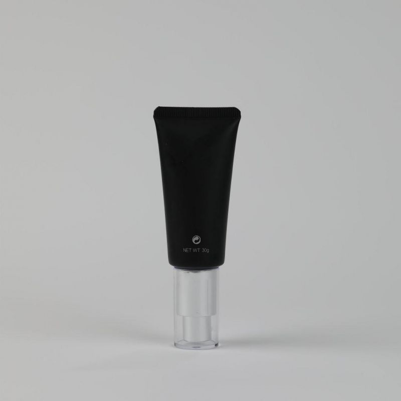Transparent Cosmetic Plastic Tube with Offset Printing Cosmetic Hoses Packaging
