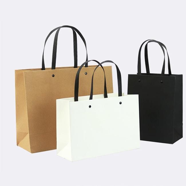 High Quality Recycled Kraft Paper Carrier Bag
