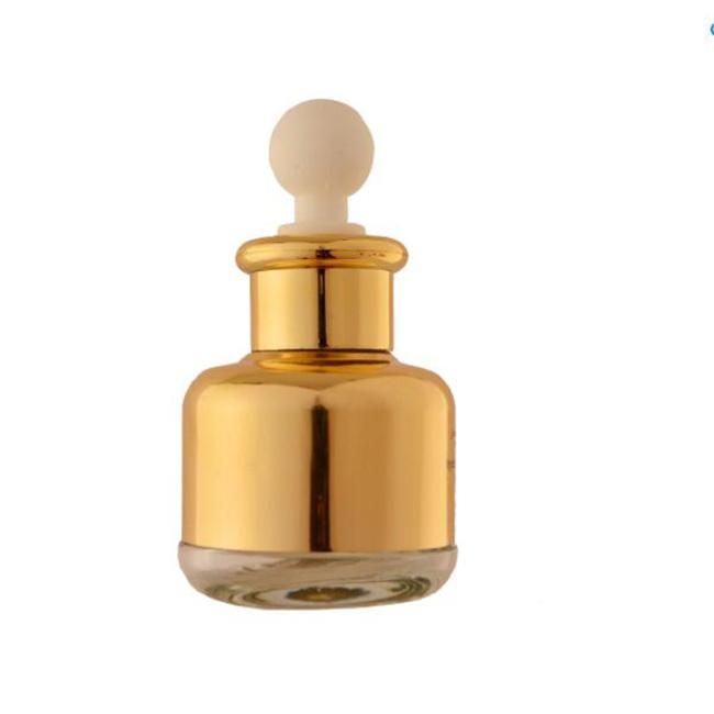 30ml Yellow Color Coated Essential Oil Glass Dropper Bottle Wholesale