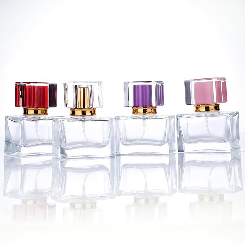 30ml Square Shape Glass Perfume Bottle