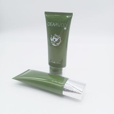 Skin Care Face Wash White Plastic Soft Cosmetic Tubes Packaging