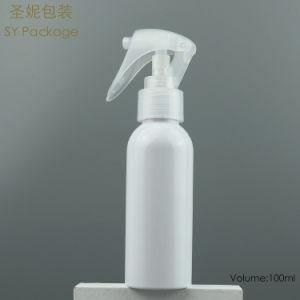 100ml White Color Mini Sprayer Pet Bottle for Disinfectant
