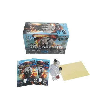 Hot Selling Capsule Package Paper Box with Display 3D Card