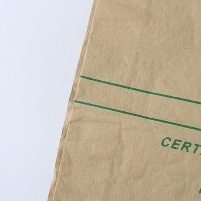 Anti-Slippery Water Proof Moisture Proof Kraft Paper Laminated PP Resin Bag for Chemicals and Resins Good Quality Hot Selling