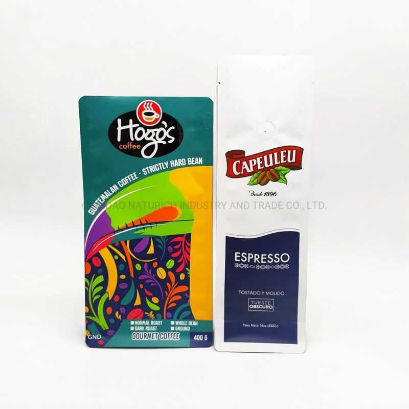 Plastic Coffee Bean Packaging Bag