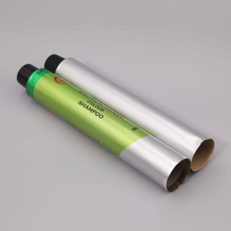 Custom Collapsible Aluminum Tubes Cosmetic Empty Face Cream Tube