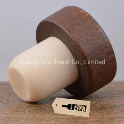 Brown Wood with OEM Metal Vodka Cork