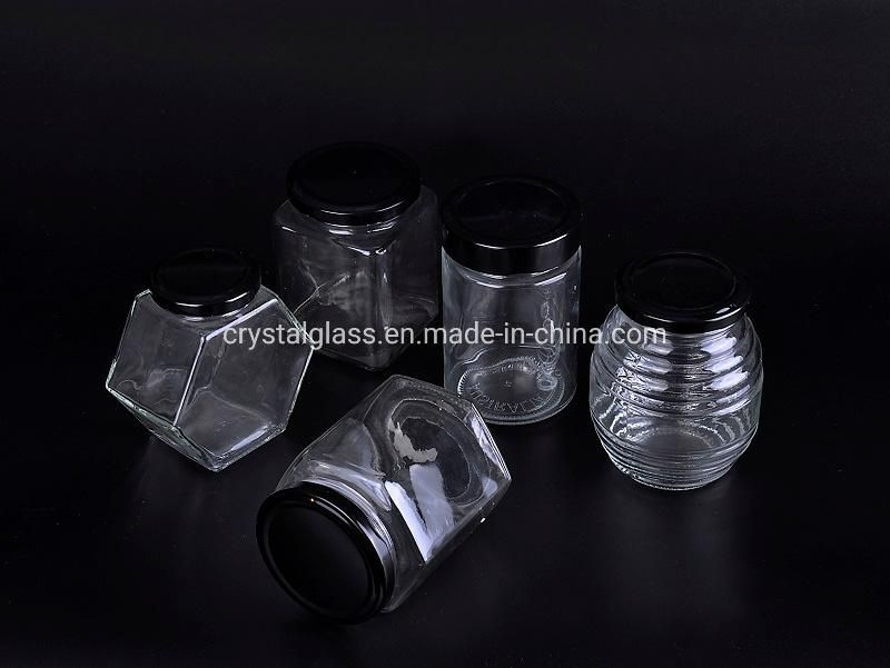 Reusable Glass Portable Water Bottle with Cap 550ml
