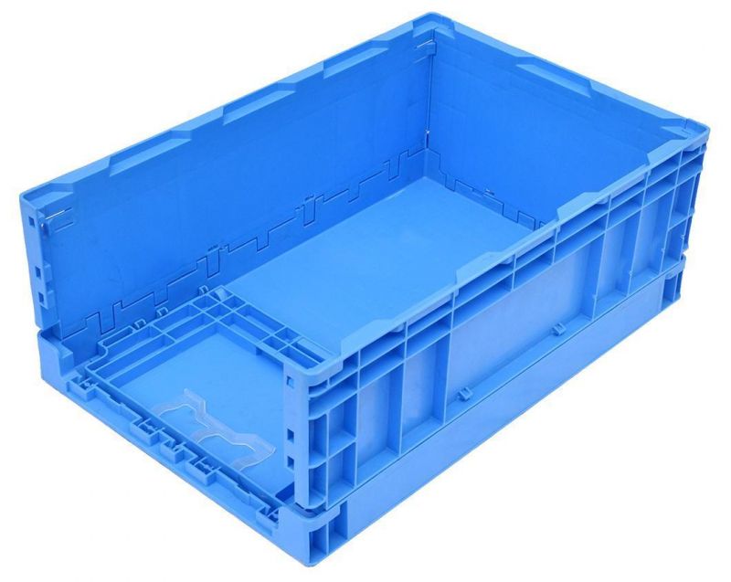 S504 S Folding Containers Adjustable Plastic Storage Box, Foldable Storage Box, Hard Plastic Collapsible Storage Box