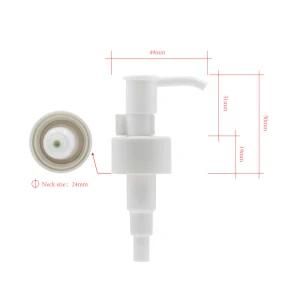 OEM/ODM 24mm Long Nozzle Cosmetic Bottles External Spring Lotion Pump