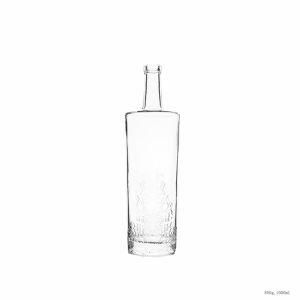 1000ml Fancy Vodka Glass Bottle with Printing