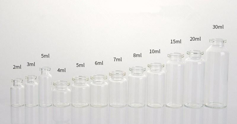 Amber Tube Glass Vial with Black Top Dropper Small Glass Tube Medical