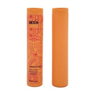 350ml HDPE Cylindrical Flip Cap Squeezable Shampoo Bottle and Shower Gel Bottle