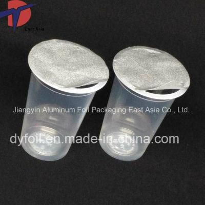 Easy Open Aluminum Foil Lid for PP Plastic Cup
