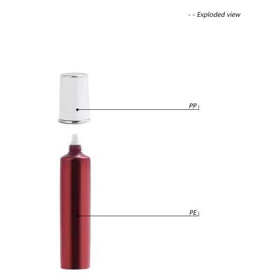 12ml Customized Color Plastic Empty Lip Gloss Cosmetic Tube
