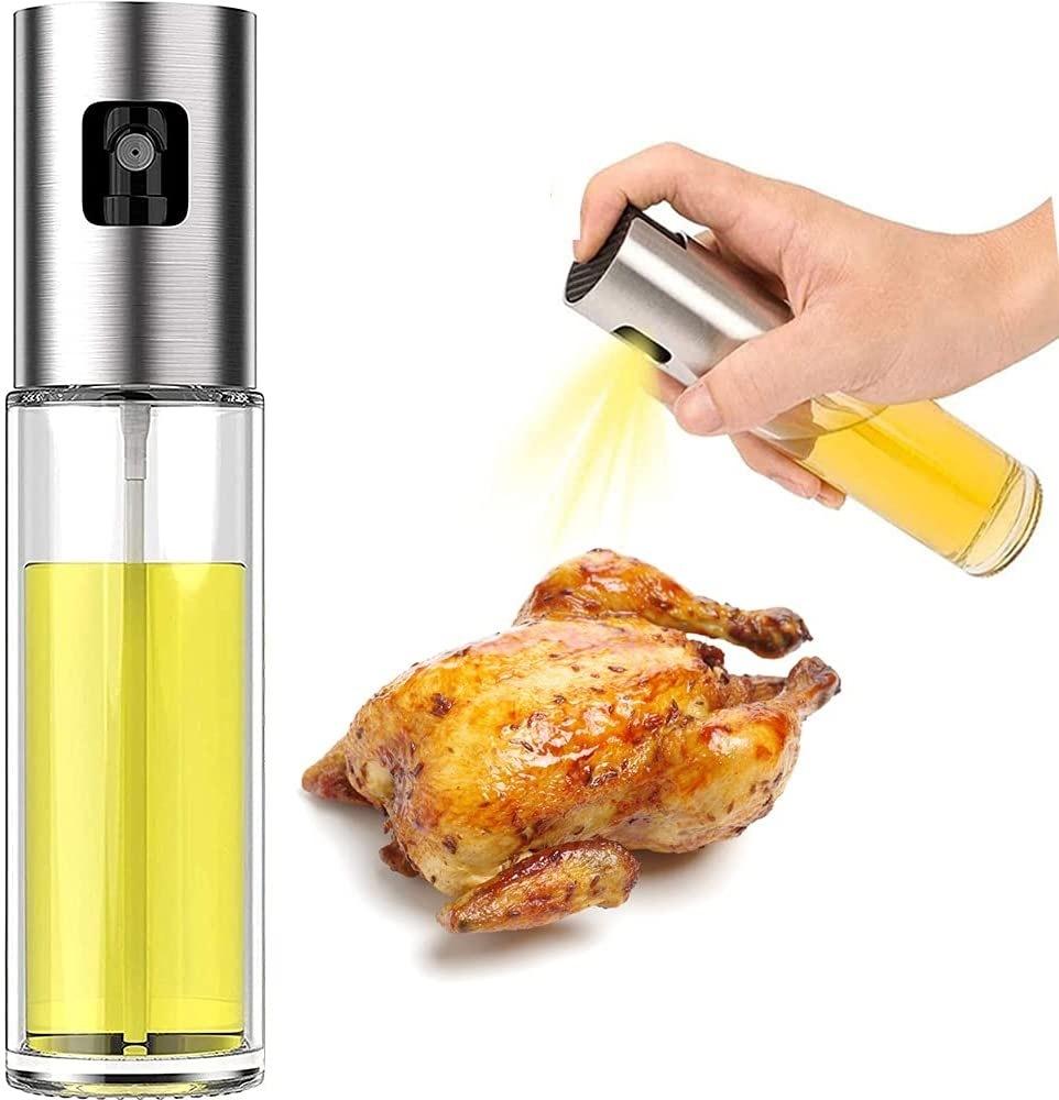 Wholesale Kitchen Untensils 100ml Oil Spray Glass Bottle, Olive Oil Sprayer Mister for Cooking, Salad, BBQ,