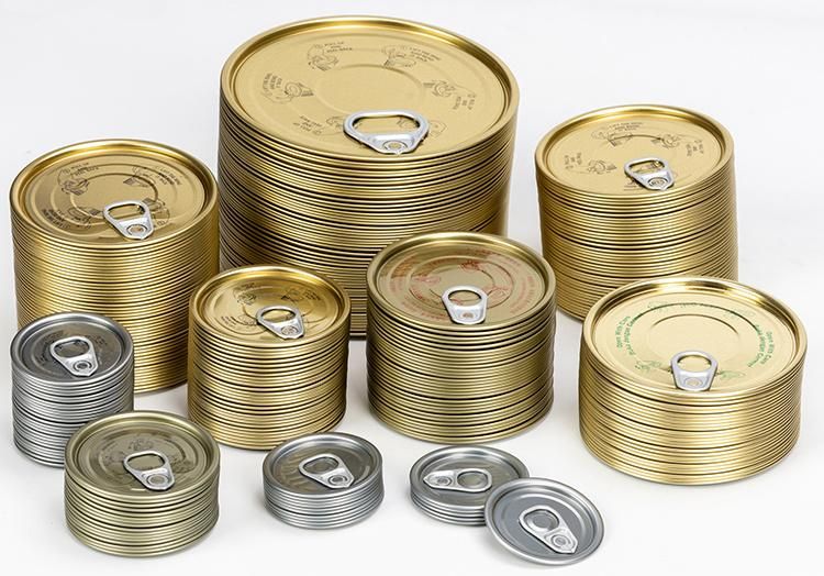 Wholesale 307# 83.4mm Food Grade Metal Tin Easy Open End Lid