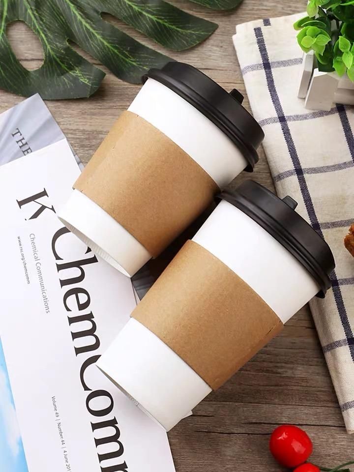 Paper coffee Cups with or Without Lids