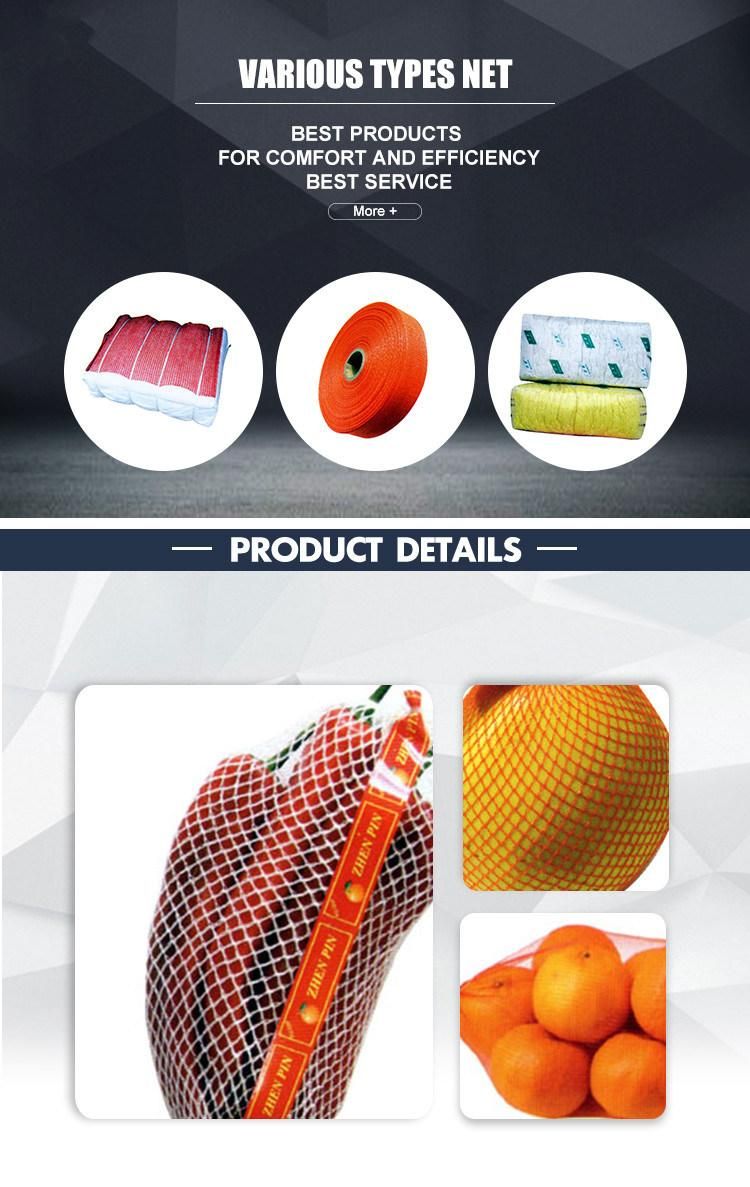 High Quality Custom Elastic Packaging Mesh Net Bag for Fruit and Vegetables
