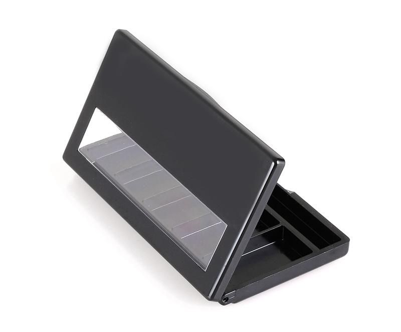 China Factory Customize 5 Hole Black Makeup Palette Paper Packaging Box Eye Shadow Case From