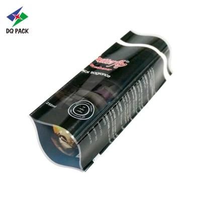 Dq Pack Custom Printed Shrink Sleeves PVC Shrink Sleeve Packaging Labels for Beverage Bottle Label