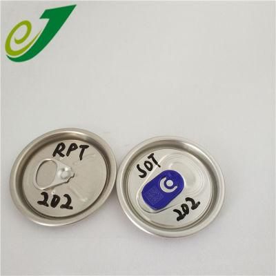 Easy Open Aluminum Can Lid 200 202 206