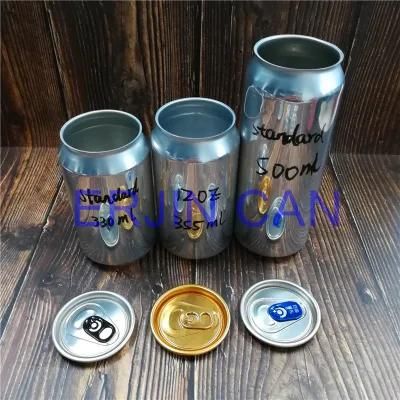 Sleek Standard 11.15 Oz 11.3 Oz 330ml 12 Oz 355ml 355cc 16 Oz 473ml 473cc 500ml 500cc 16.9oz Aluminum Can Production Factory
