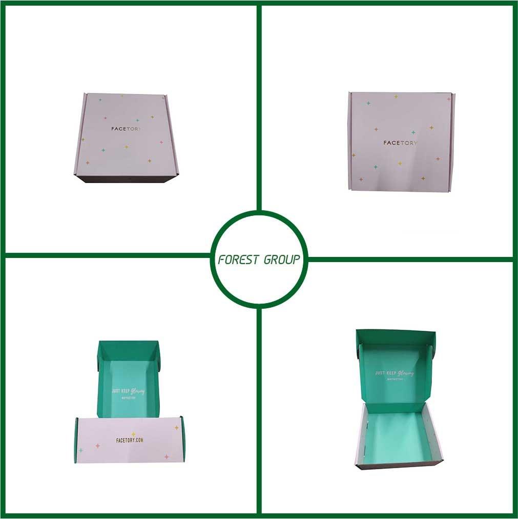 China Manufacturer Full Colors Offset Printed Kraft Paper Corrugated Box