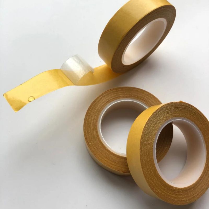 Waterproof Pet Transparent Oil Adhesive Double-Sided Yellow Paper Tape