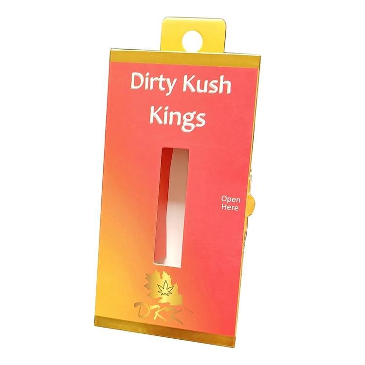 Custom Art Paper Vape Cartridge Packaging for Atomizer