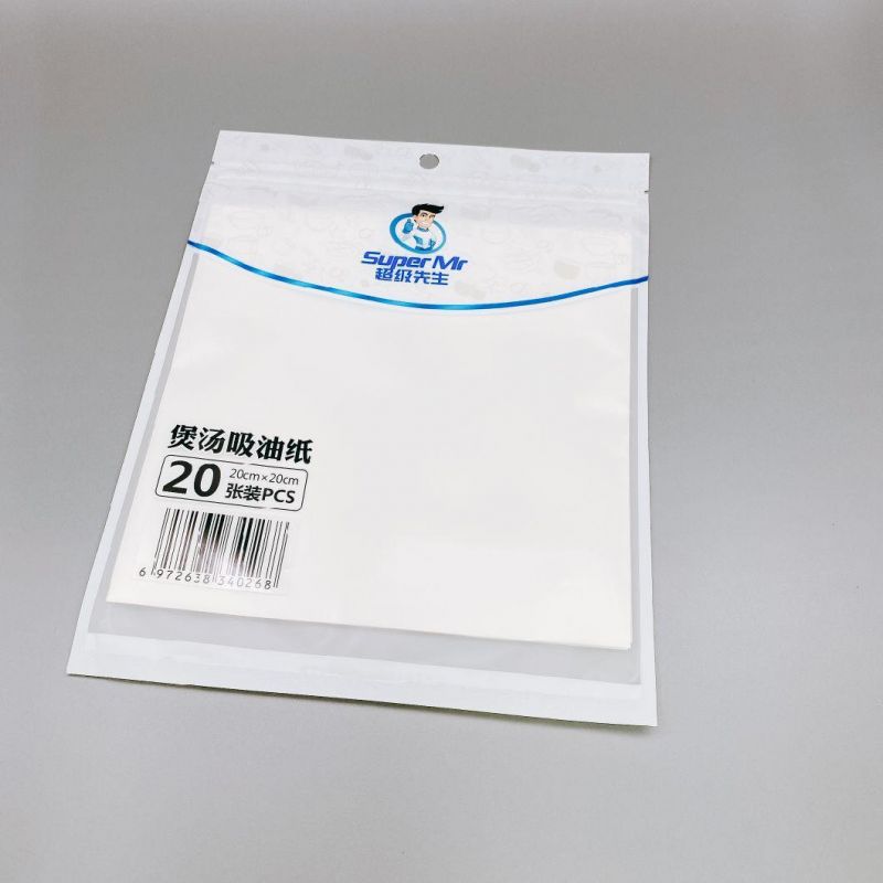 Oil-Absorbent Grease Insulation Paper Barbecue Fried Snacks Pizza Tray Grease Proof Paper