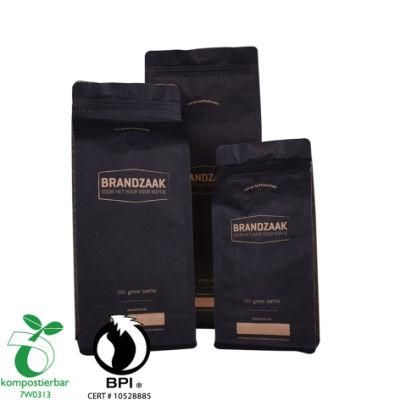 Ziplock Box Bottom Coffee Paper Packaging Bag Factory From China
