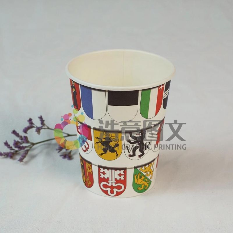 China Wholesale Company White Cardboard Disposable Paper Cup Custom Packaging