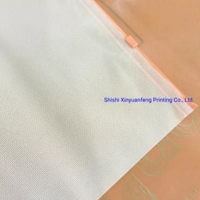 Custom Logo Poly Bag PE CPE Plastic Packaging Bag with Zipper for Clothing