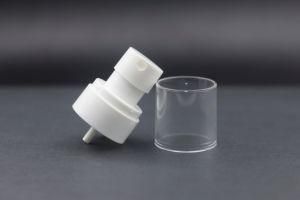 Electroplating External Spring Cosmetic Lotion Pump Packaging Silver Coating Dispenser