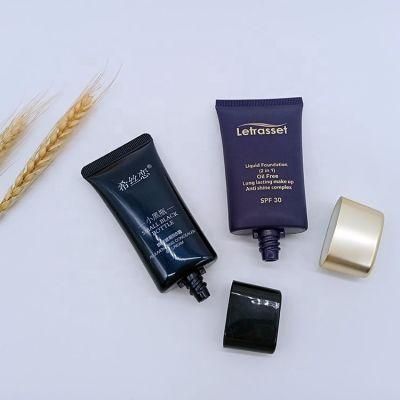 Sunscreen Cream Tubes with Screw Cover Plastic Cosmetic Tubes