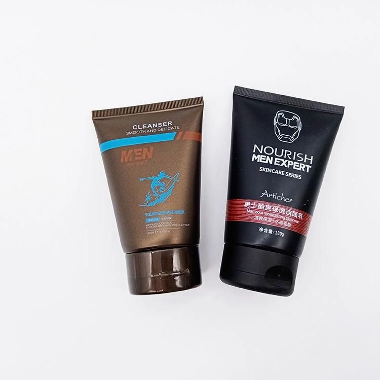 Custom Plastic Skin Care Tube Packaging Facial Cleanser Plastic Tube