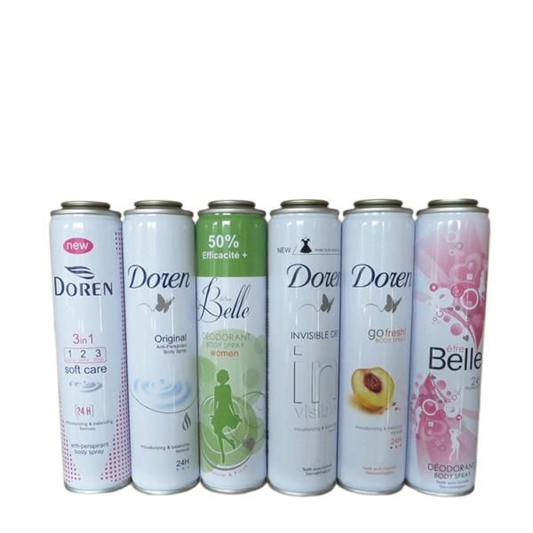 Different Type of Tin Container Aerosol Can for Sale with Caps